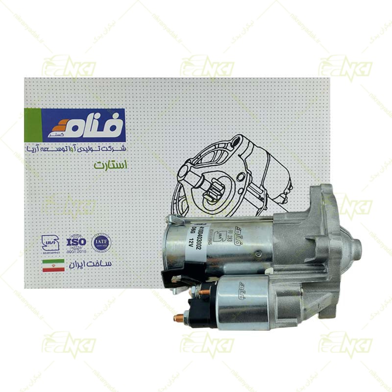 استارت پژو 206  D6G با بسته بندی AM (فنام)